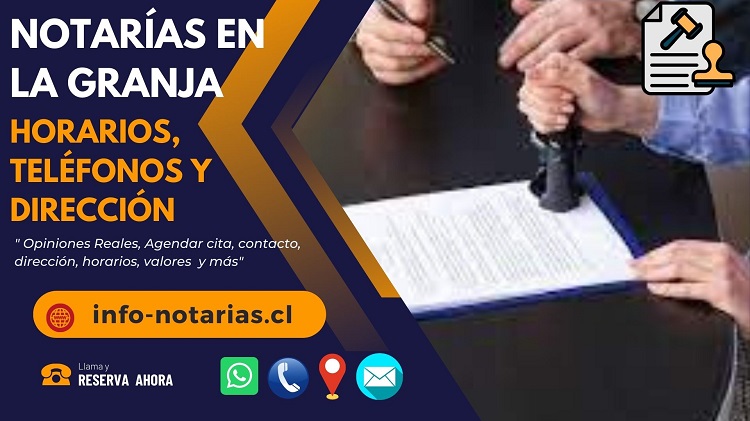 Notarías en La Granja