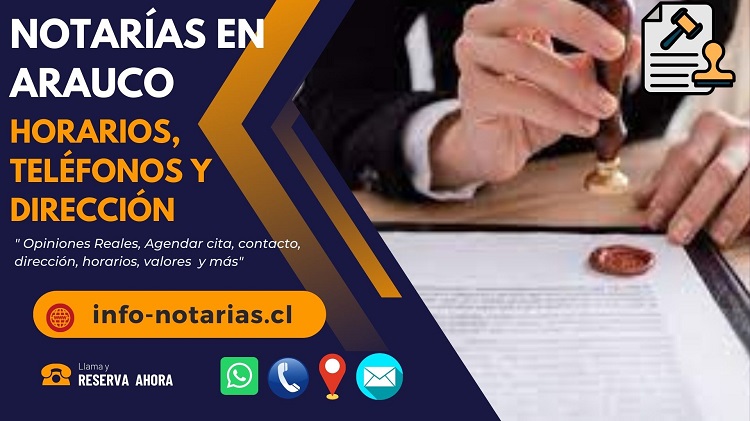 Notarías en Arauco