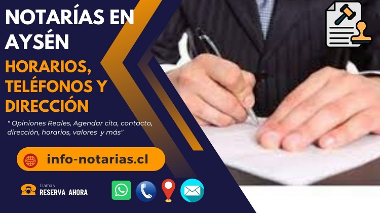 Notarías en Aysén