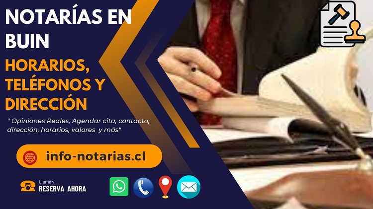 Notarías en Buin