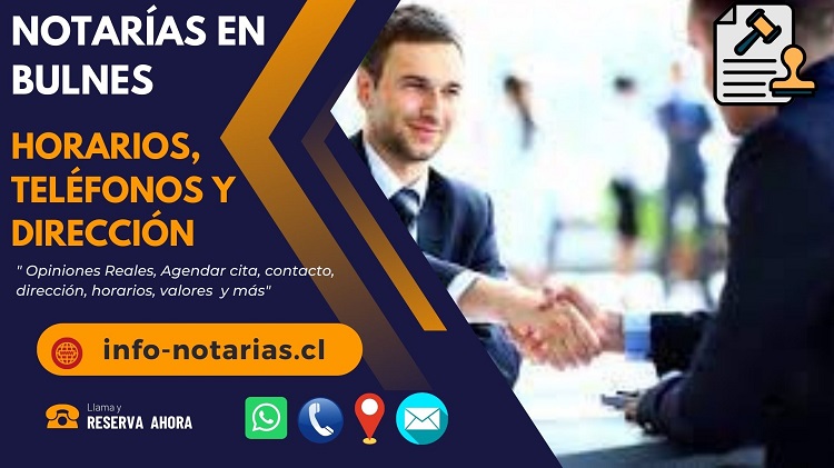 Notarías en Bulnes