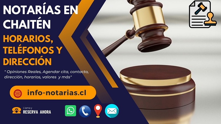 Notarías en Chaitén