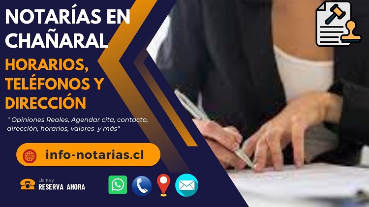 Notarías en Chañaral