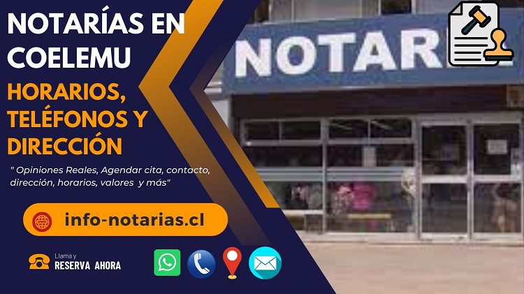 Notarías en Coelemu