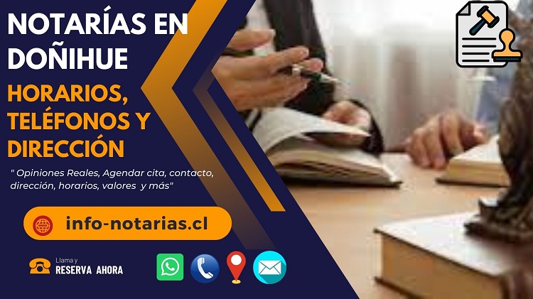 Notarías en Doñihue
