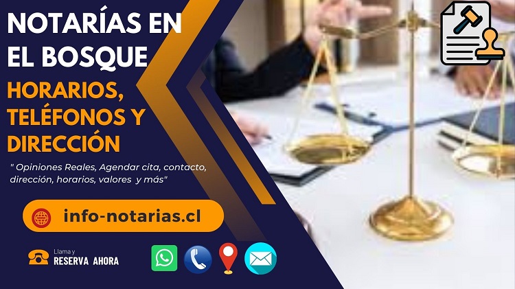 Notarías en El Bosque