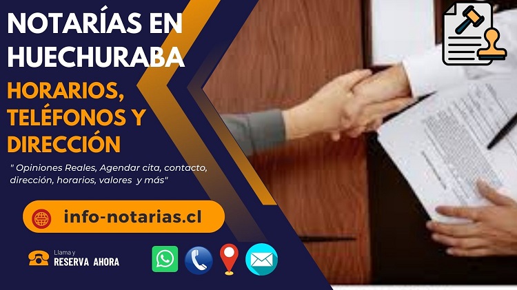Notarías en Huechuraba