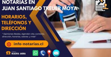 Notarías en Juan Santiago Treuer Moya
