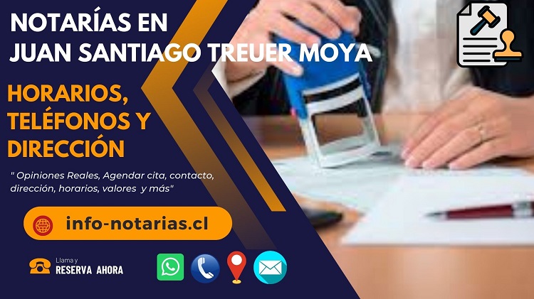 Notarías en Juan Santiago Treuer Moya
