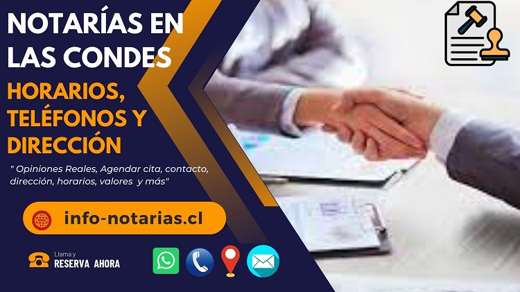 Notarías en Las Condes