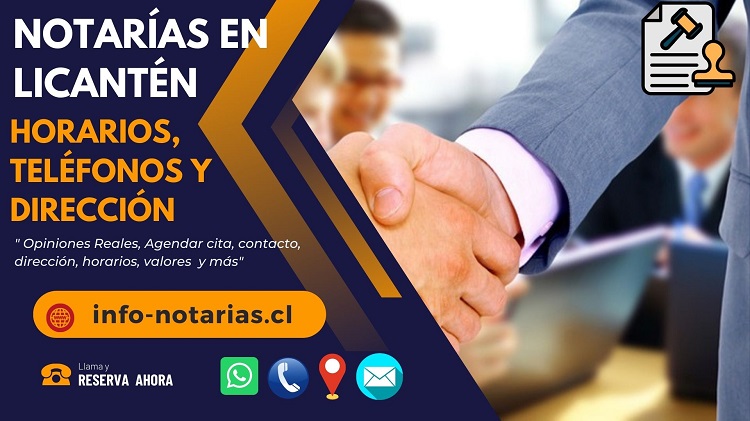 Notarías en Licantén