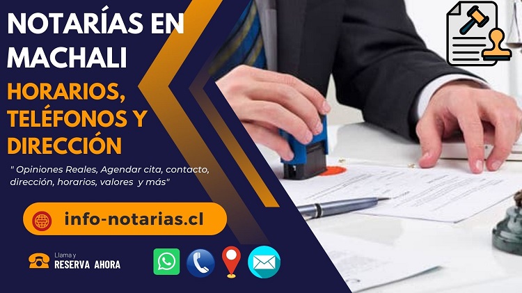 Notarías en Machali