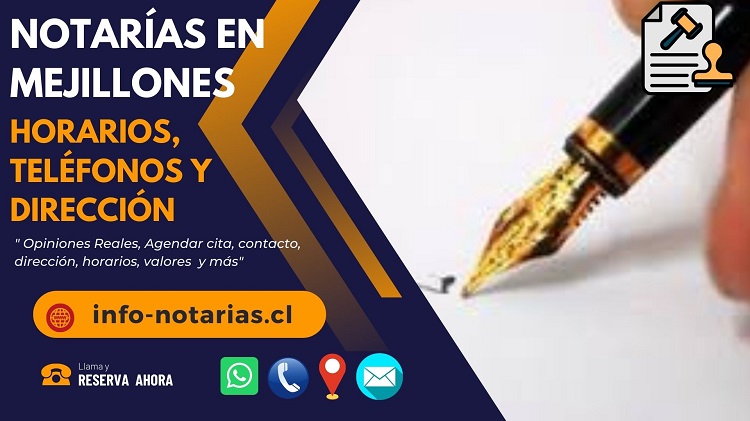 Notarías en Mejillones
