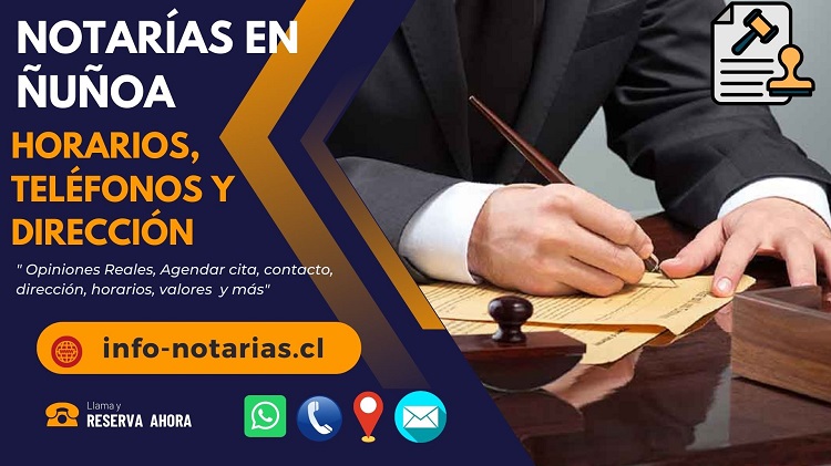 Notarías en Ñuñoa