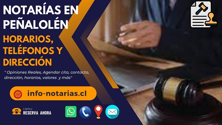 Notarías en Peñalolén