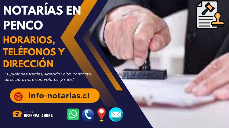 Notarías en Penco