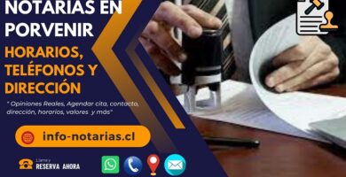 Notarías en Porvenir