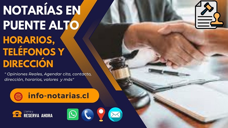 Notarías en Puente Alto