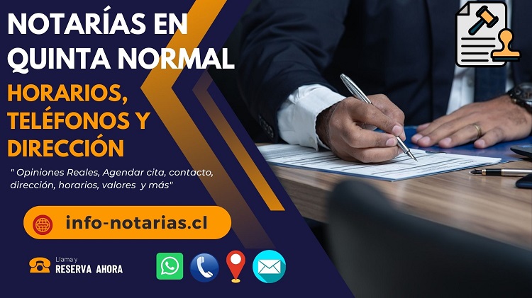 Notarías en Quinta Normal
