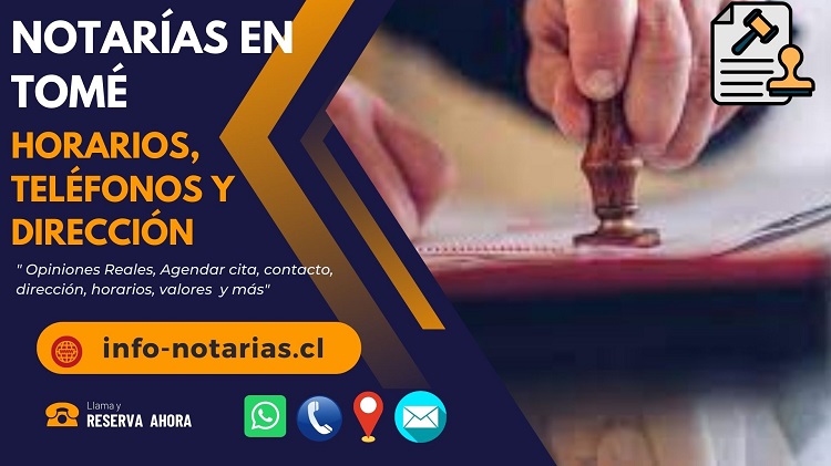 Notarías en Tomé
