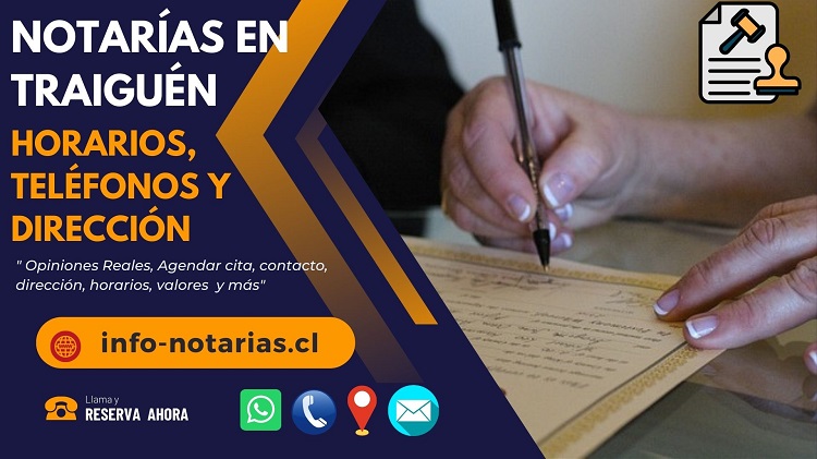 Notarías en Traiguén