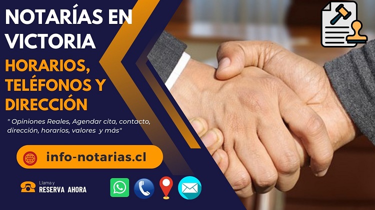 Notarías en Victoria