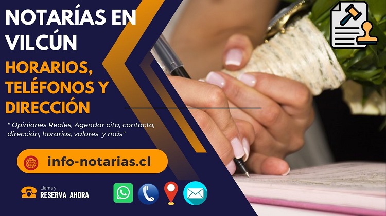 Notarías en Vilcún