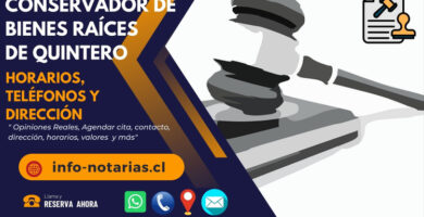 Conservador de Bienes Raíces de Quintero