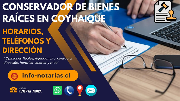 Conservador de Bienes Raíces en Coyhaique