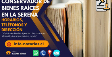 Conservador de Bienes Raíces en La Serena