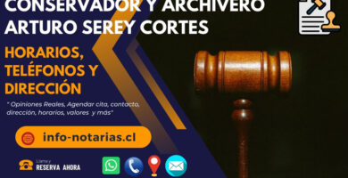 Conservador y Archivero Arturo Serey Cortes