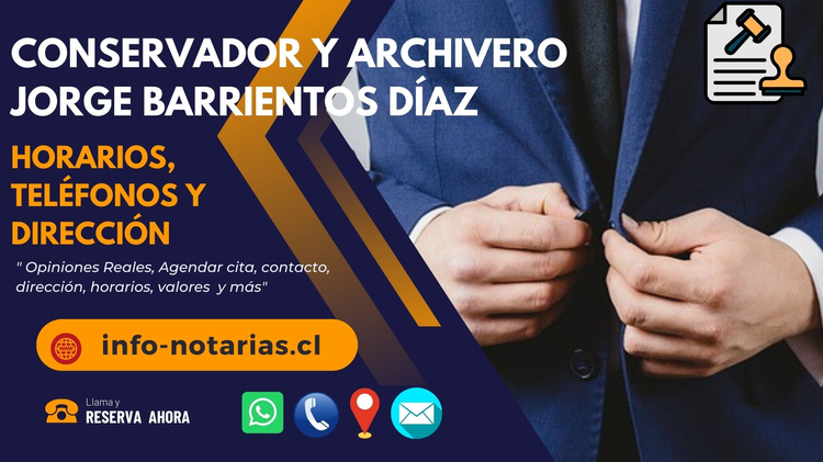 Conoce al Conservador y Archivero Jorge Barrientos Díaz
