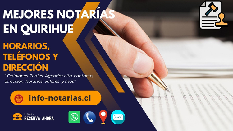 mejores notarías en Quirihue