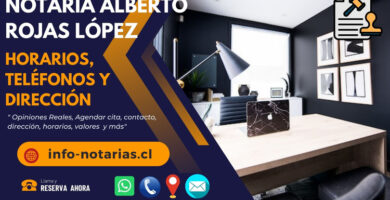 Notaría Alberto Rojas López