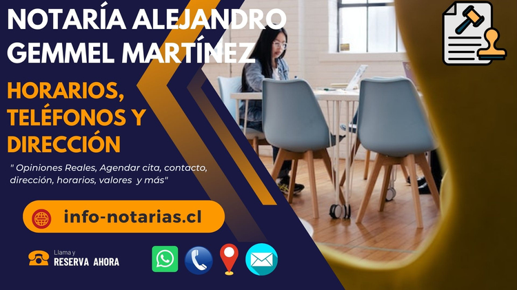 Notaría Alejandro Gemmel Martínez