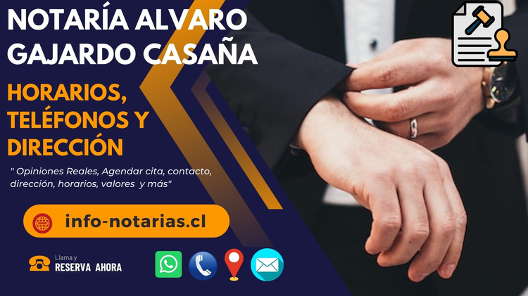 Notaría Alvaro Gajardo Casaña