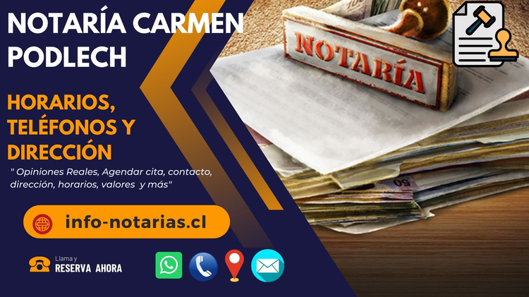 Notaría Carmen Podlech