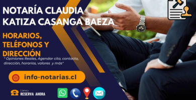 Notaría Claudia Katiza Casanga Baeza