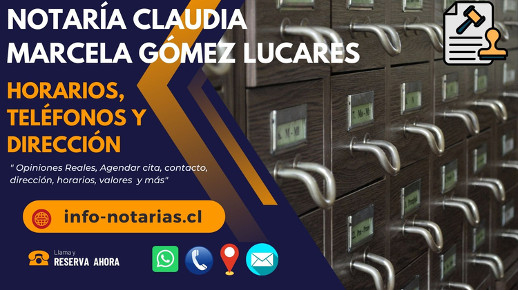 Notaría Claudia Marcela Gómez Lucares