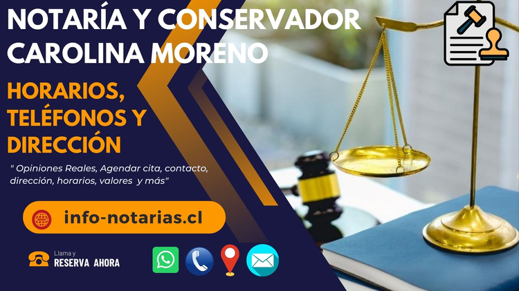 notaria y conservador carolina moreno