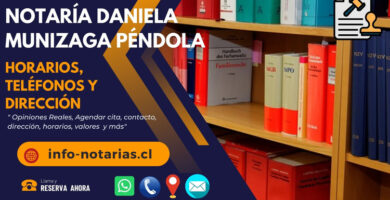 Notaría Daniela Munizaga Péndola
