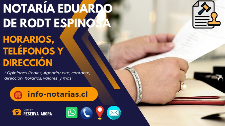 Notaría Eduardo de Rodt Espinosa