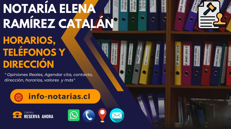 Notaría Elena Ramírez Catalán