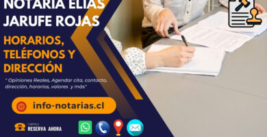 Notaría Elías Jarufe Rojas