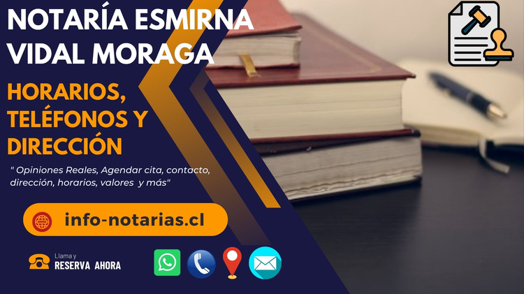 Notaría Esmirna Vidal Moraga