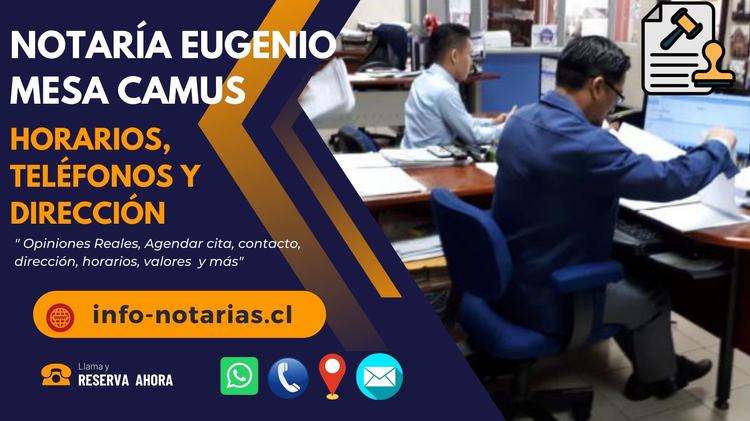 Notaría Eugenio Mesa Camus