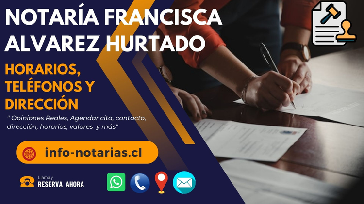 Notaría Francisca Alvarez Hurtado