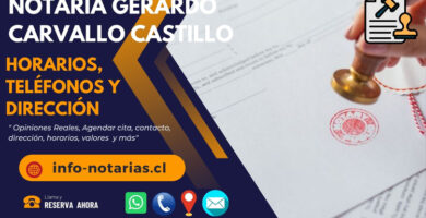 notaria gerardo carvallo castillo