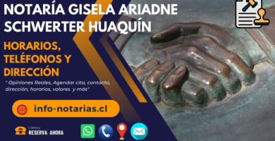 Notaría Gisela Ariadne Schwerter Huaquín