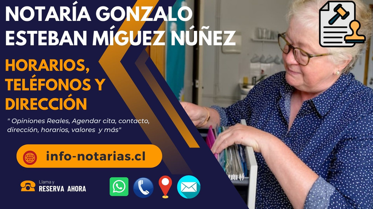 Notaría Gonzalo Esteban Míguez Núñez